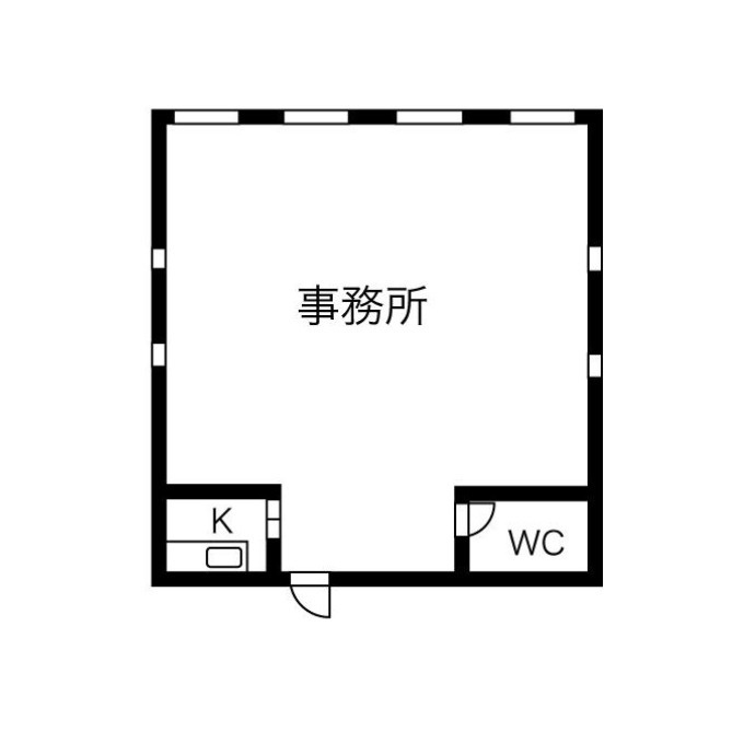 ビル　ブロッサムの間取り