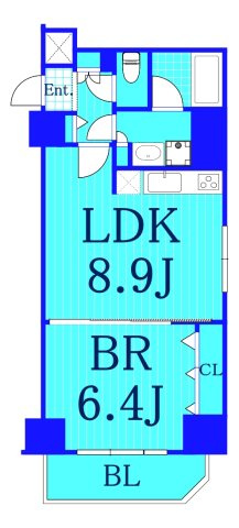 フェニックス新横濱参番館の間取り