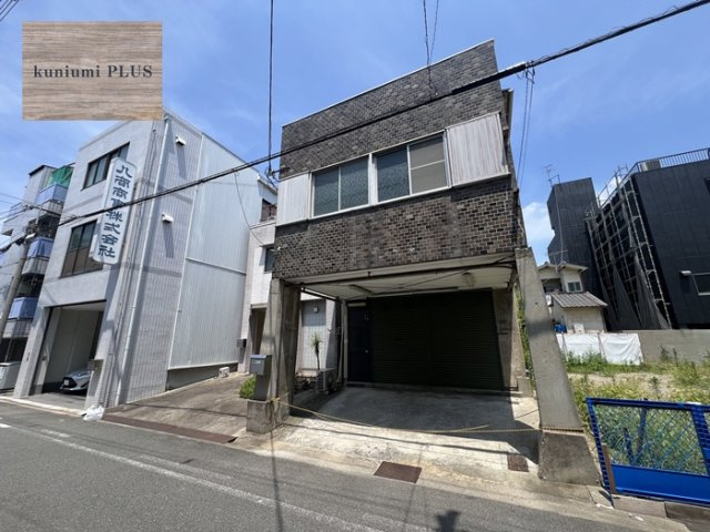 大阪市城東区諏訪4丁目の前面道路含む現地写真