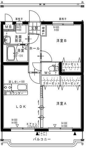 シエースタ・ひなたIの間取り