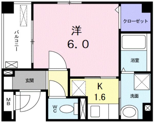 サンリットレジデンスの間取り