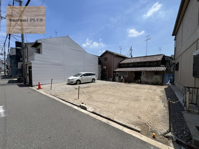 大阪市旭区清水3丁目の前面道路含む現地写真
