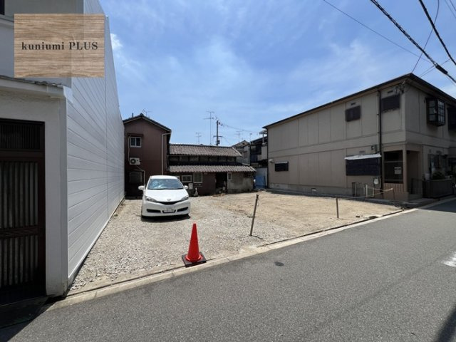 大阪市旭区清水3丁目の前面道路含む現地写真