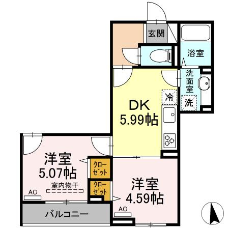 【間取り】 | グラナーデ目白御留山