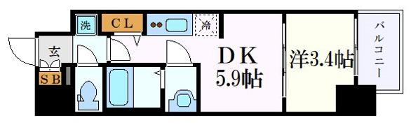 プレサンスジェネ新栄町駅前　葵
