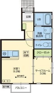 Prendre(プランドール)の間取り