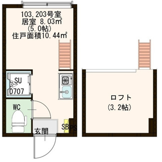 【間取り】 | リヴィエール高田馬場