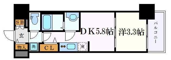 プレサンスジェネ新栄町駅前　葵