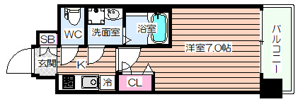 【間取り】 | コスモリード大阪福島