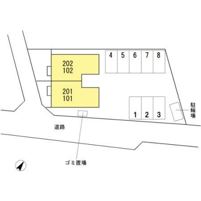 【区画図】 | クラウン ヒル D