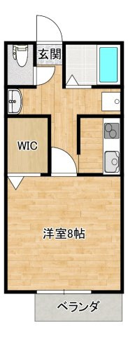 ヒューマンエムズコート沼Bの間取り