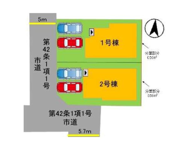 福岡市早良区田隈2丁目第3-2棟（1号棟）の間取り