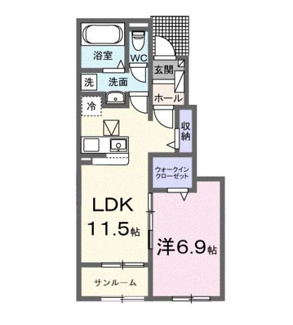 【間取り】 | ヴァンヴェール彦根ＲＳ