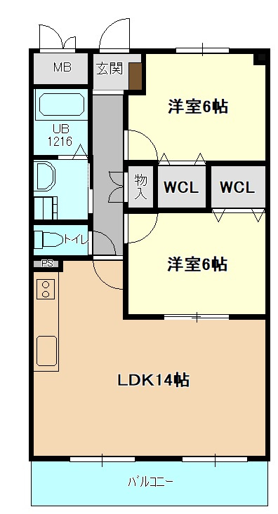 マノワールの間取り