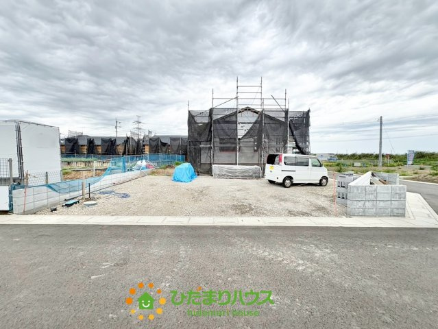 幸手市神扇第1　新築一戸建て　03　クレイドルガーデンの外観|2026年8月3日　撮影