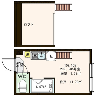 【間取り】 | FORUTUNA 桜上水