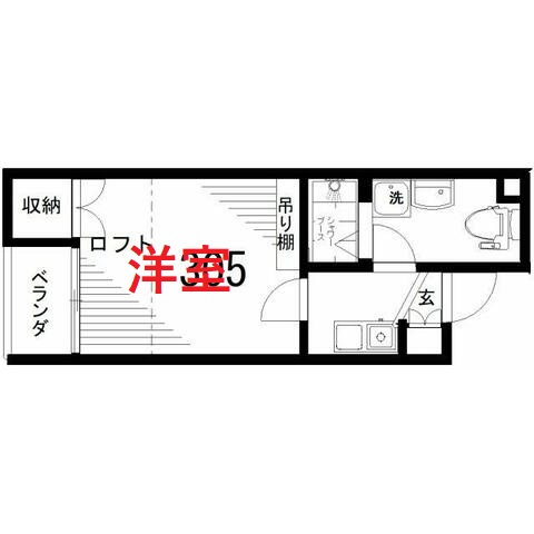 【間取り】 | フォセット南大井
