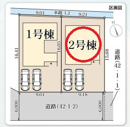 【区画図】 | リーブルガーデン姫路市北原７期 | 区画図