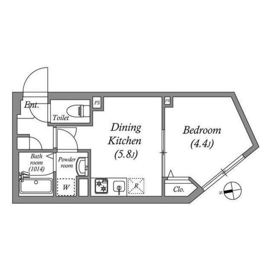 【間取り】 | SOLASIA　residence荻窪Ⅱ