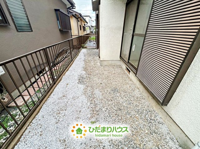 久喜市鷲宮6丁目　中古一戸建ての庭
