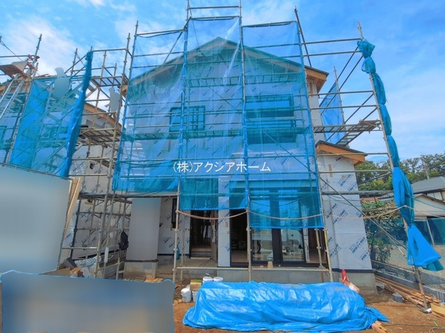 所沢市上安松・全2棟　新築一戸建　1号棟　～収納充実～の外観|現地　2026年8月21日撮影