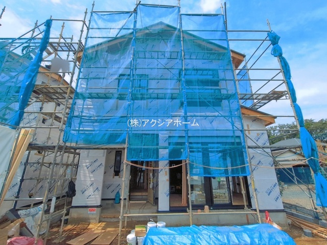 所沢市上安松・全2棟　新築一戸建　1号棟　～収納充実～の外観|現地　2026年8月21日撮影