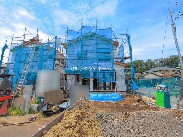 所沢市上安松・全2棟　新築一戸建　1号棟　～収納充実～の外観|現地　2026年8月21日撮影