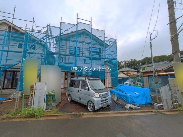 所沢市上安松・全2棟　新築一戸建　1号棟　～収納充実～の外観|現地　2026年9月7日撮影