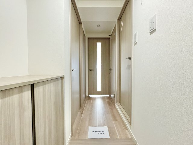 宝マンション小田井ウエストの玄関