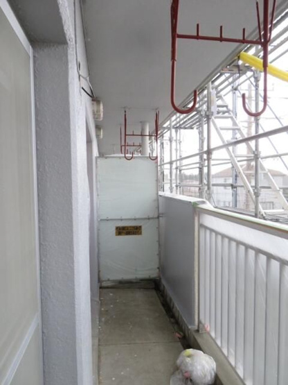 【バルコニー】 | 品川ひばりが丘アパート４号棟