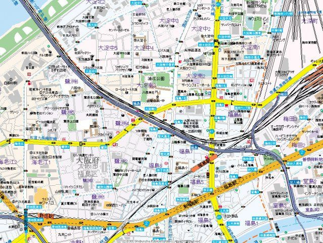 【地図】 | ルアナ北梅田
