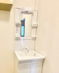 泉ハイツの洗面所