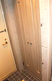 ライオンズプラザ綾瀬の玄関|※別部屋参考写真