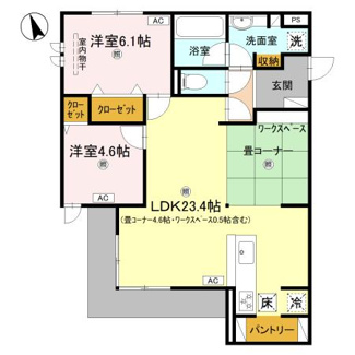 【間取り】 | Hama L’Atrium