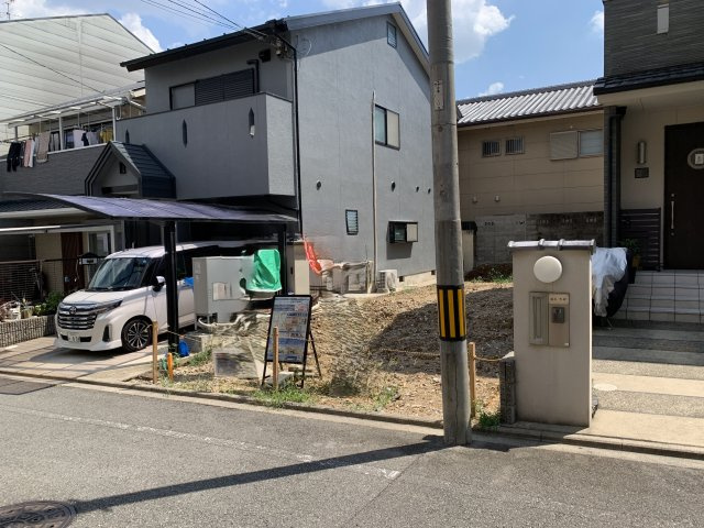 京都市北区紫野下御輿町　新築一戸建の外観