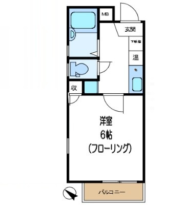 セントエルモ三ノ輪の間取り