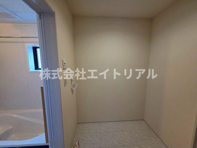 美濃加茂市古井町下古井　新築戸建　全2棟の洗面所|1階