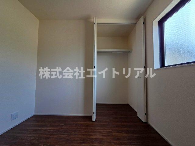 美濃加茂市古井町下古井　新築戸建　全2棟の収納|2階　洋室4.5帖