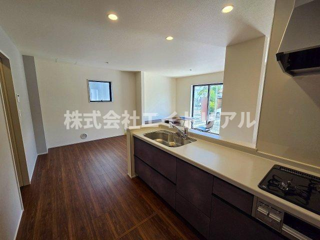 美濃加茂市古井町下古井　新築戸建　全2棟のキッチン|1階