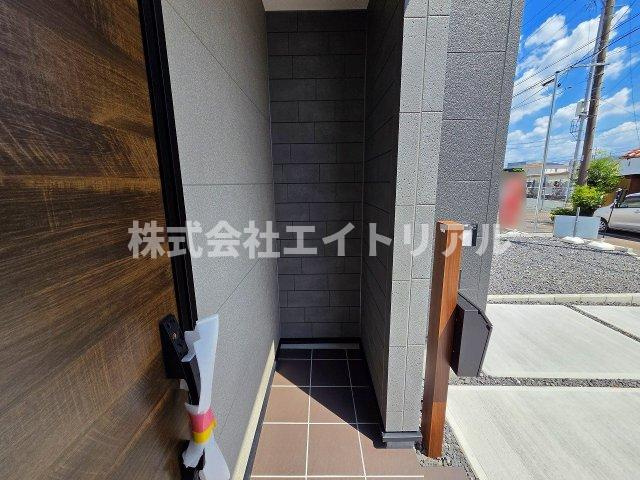 美濃加茂市古井町下古井　新築戸建　全2棟の玄関|1階