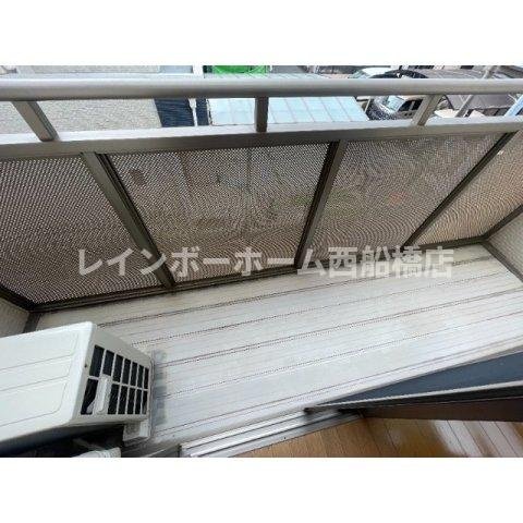 サンヴィアーレ松飛台のバルコニー
