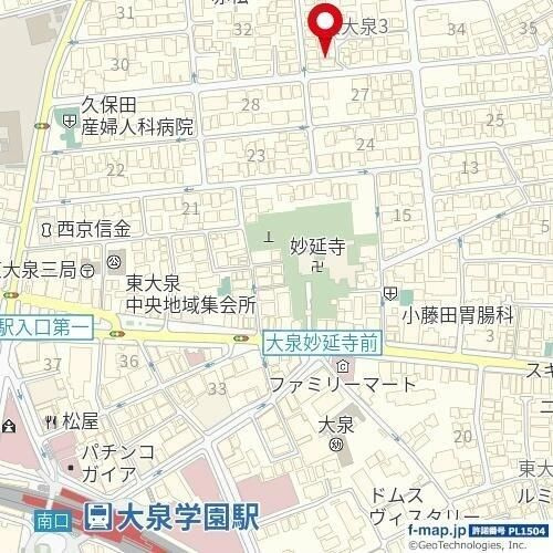 メゾン・ド・セリーヌの地図