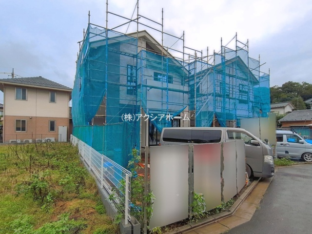 所沢市上安松・全2棟　新築一戸建　2号棟　～収納充実～の外観|現地写真（2026年9月7日撮影）