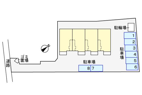 【駐車場】 | ヴァイオレットヒルズ