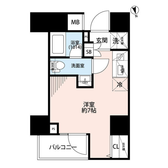 【間取り】 | プレール・ドゥーク戸越銀座通り
