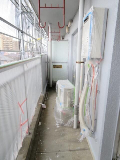 【バルコニー】 | 品川ひばりが丘アパート４号棟