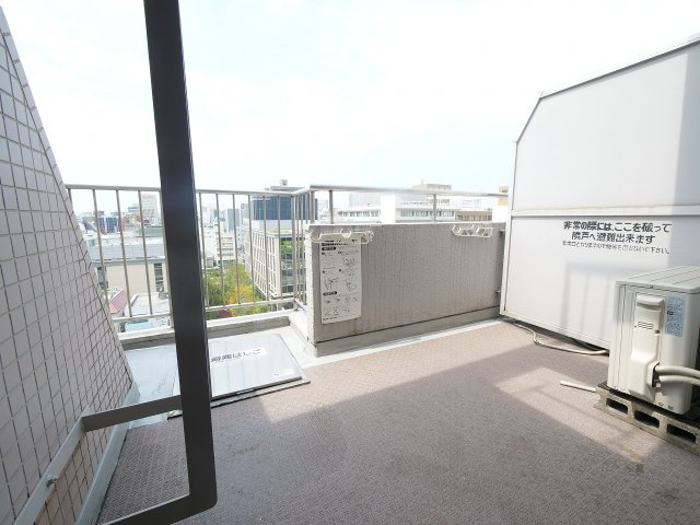 朝日プラザ岡山中山下603のバルコニー|※写真は別の部屋のものです。