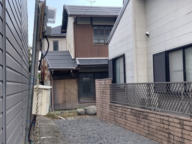 京都市北区小山上初音町　中古一戸建の外観