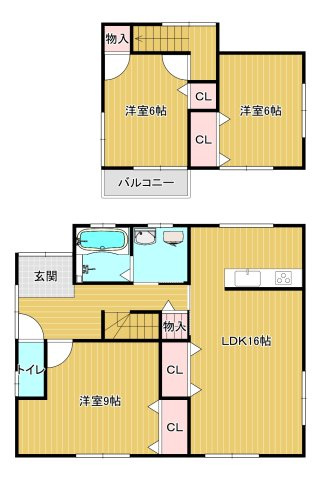 【間取り】の画像