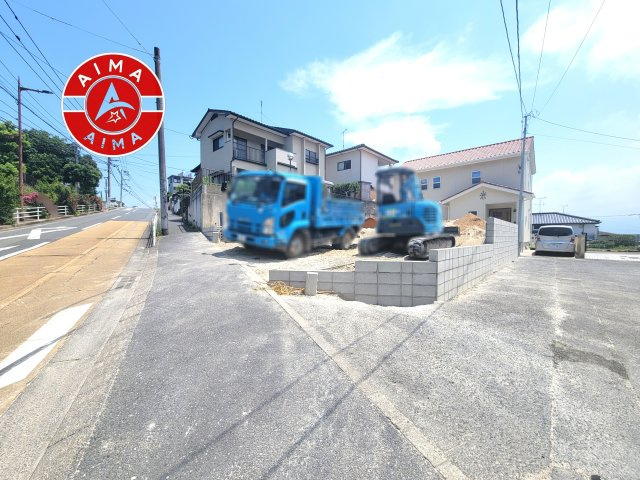 福岡市西区野方6丁目第3-1棟（1号棟）の前面道路含む現地写真|見学の時間などお気軽にお問い合わせ下さい。